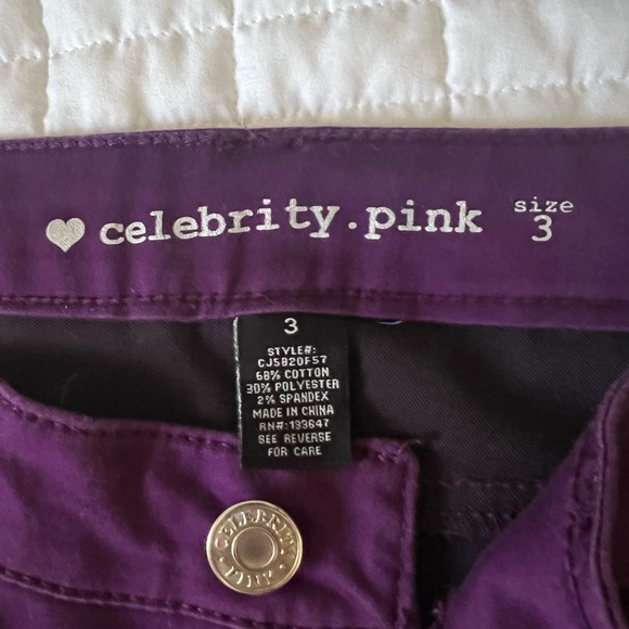 Celebrity Purple Jeans - Picture 5 of 5